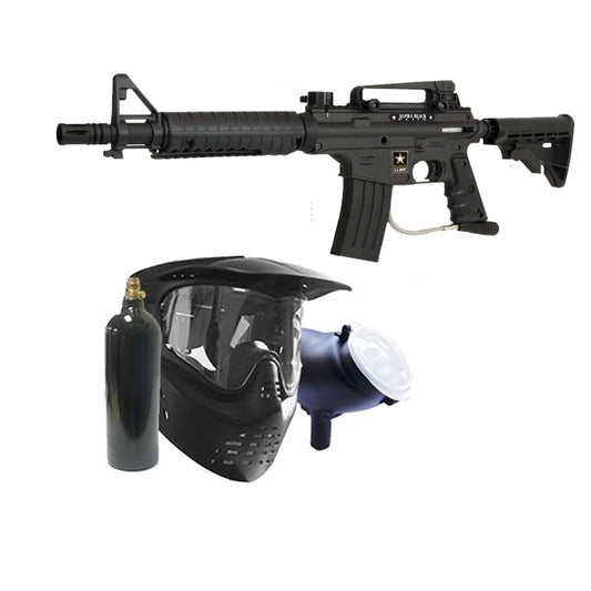 Paquete Basico Tippmann Bravo One Alpha Black Elite