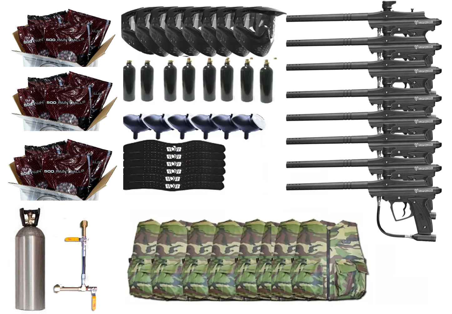 Paquete Campo 8 Spyder o Conquest Max