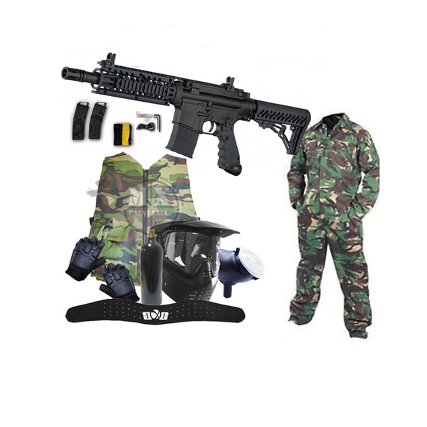 SPYDER COMPACT DELUXE Semi Automatic Cal 68 Java Edition Vintage Paintball Gun EUR 63,96